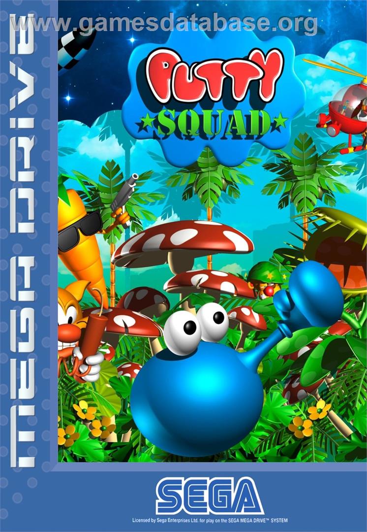 Putty Squad - Sega Genesis - Artwork - Box