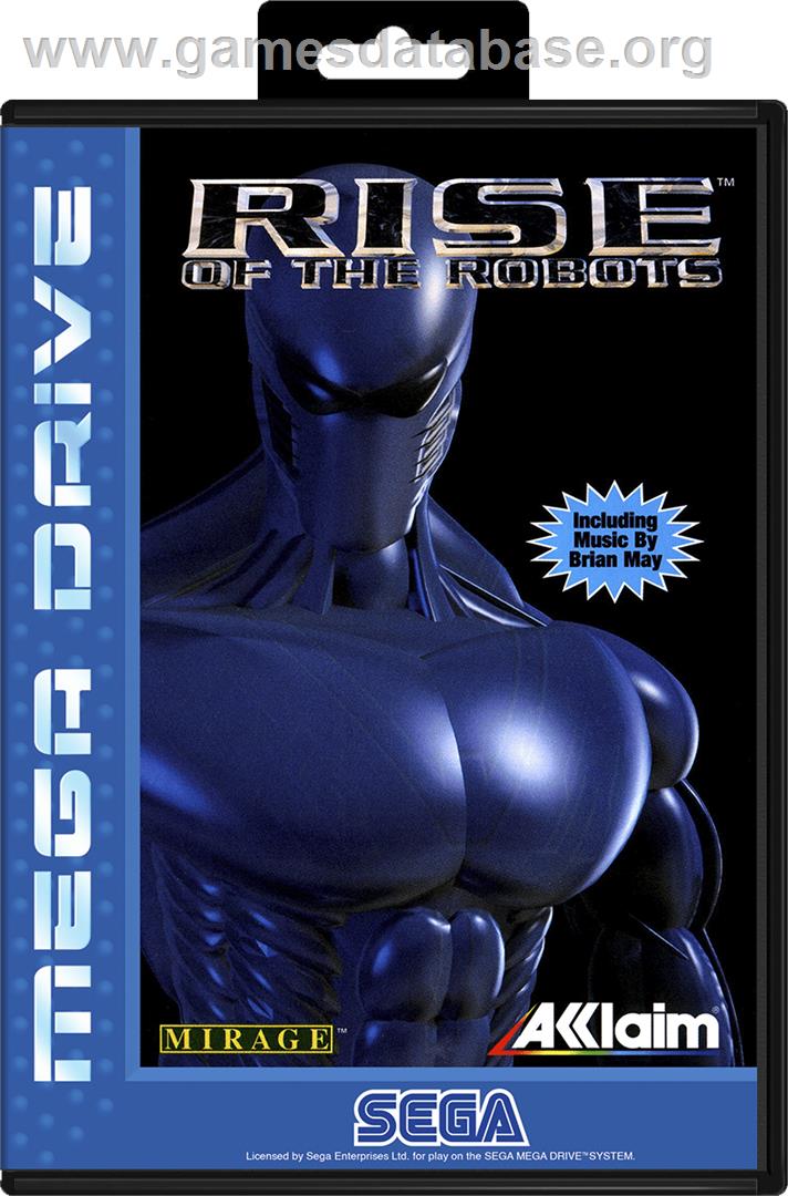 Rise of the Robots - Sega Genesis - Artwork - Box