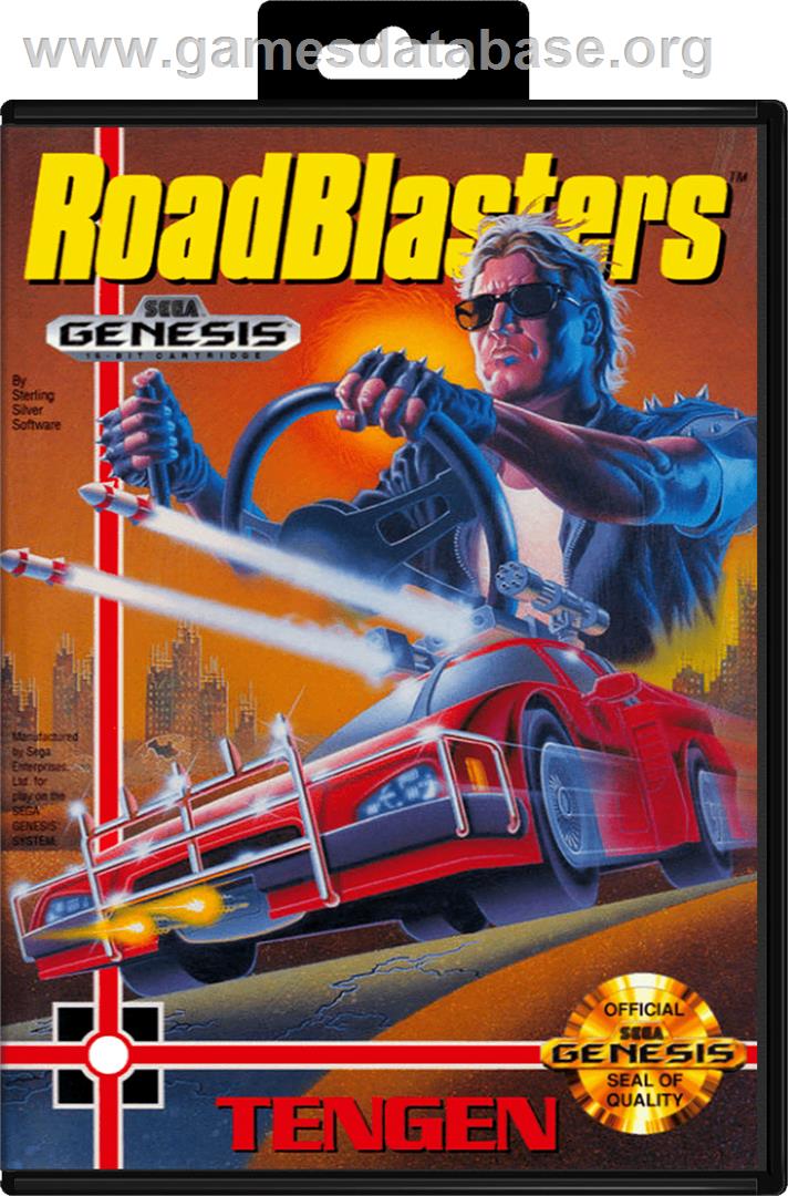 Road Blasters - Sega Genesis - Artwork - Box