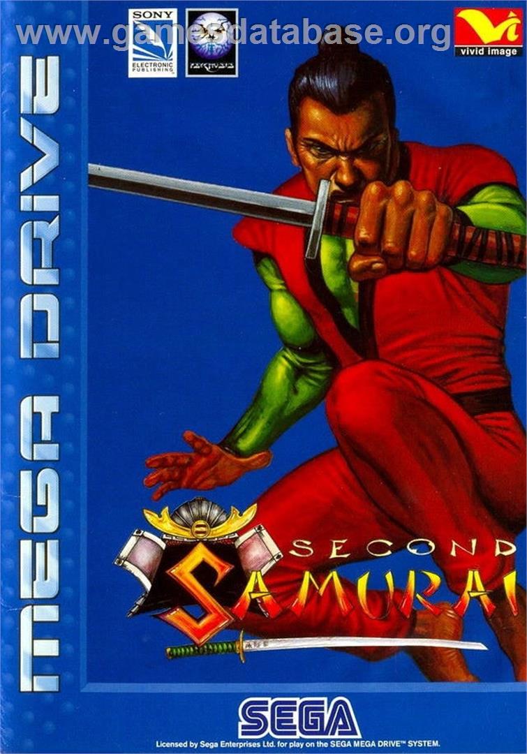 Second Samurai , The - Sega Genesis - Artwork - Box