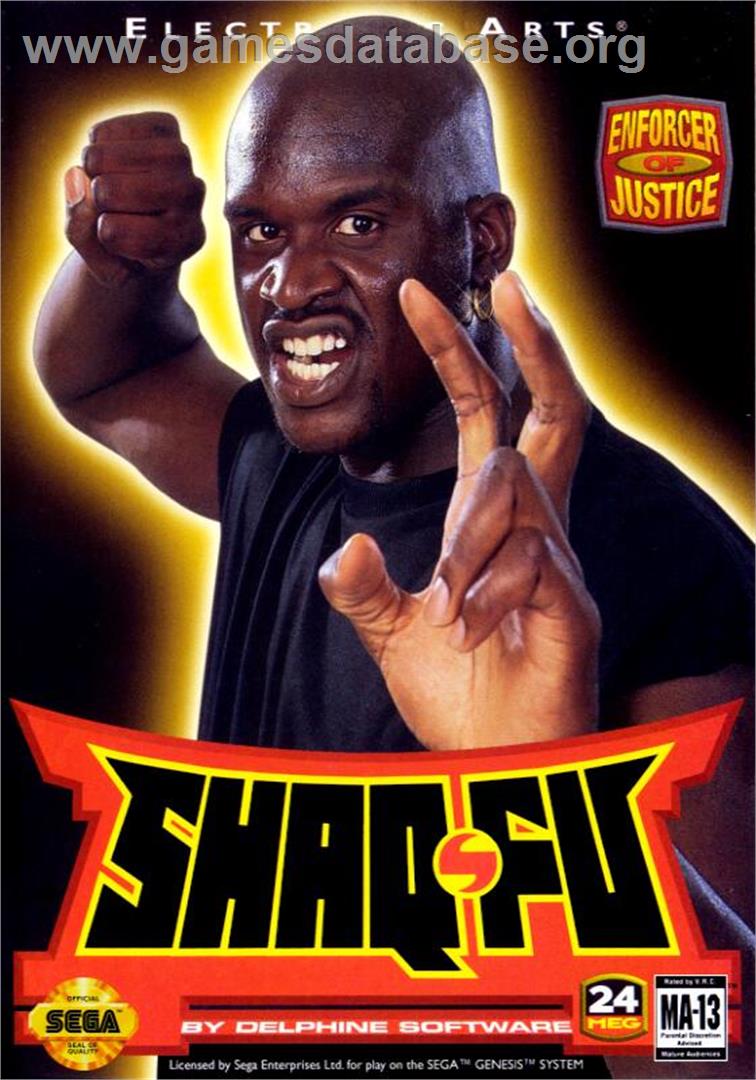 Shaq-fu - Sega Genesis - Artwork - Box