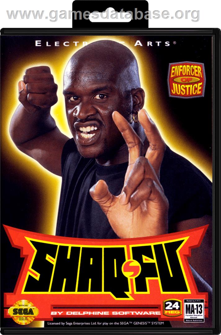 Shaq Fu - Sega Genesis - Artwork - Box