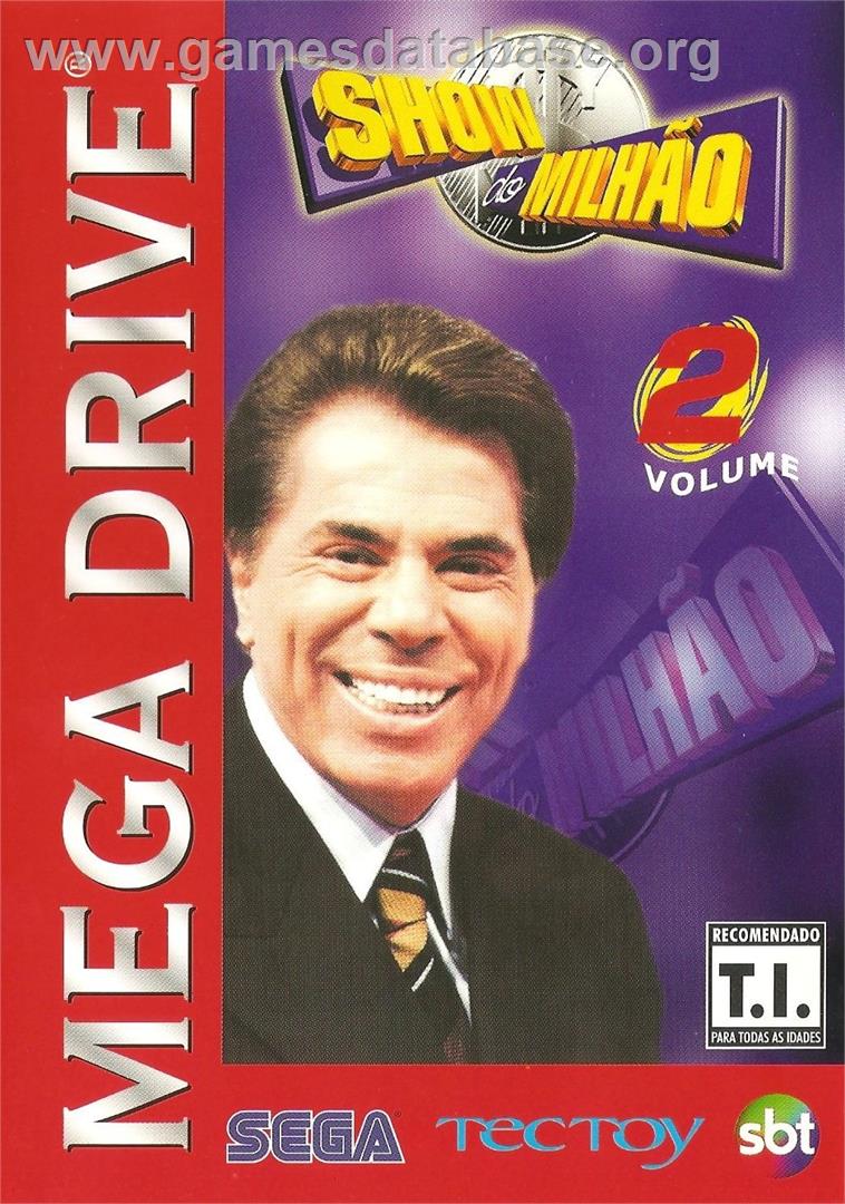 Show Do Milhao Volume 2 - Sega Genesis - Artwork - Box