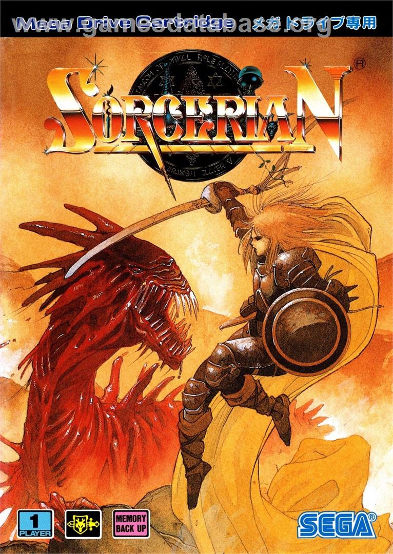 Sorcerian - Sega Genesis - Artwork - Box