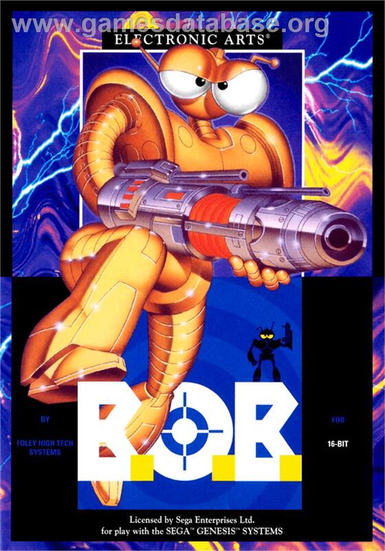 Space Funky B.o.b. - Sega Genesis - Artwork - Box