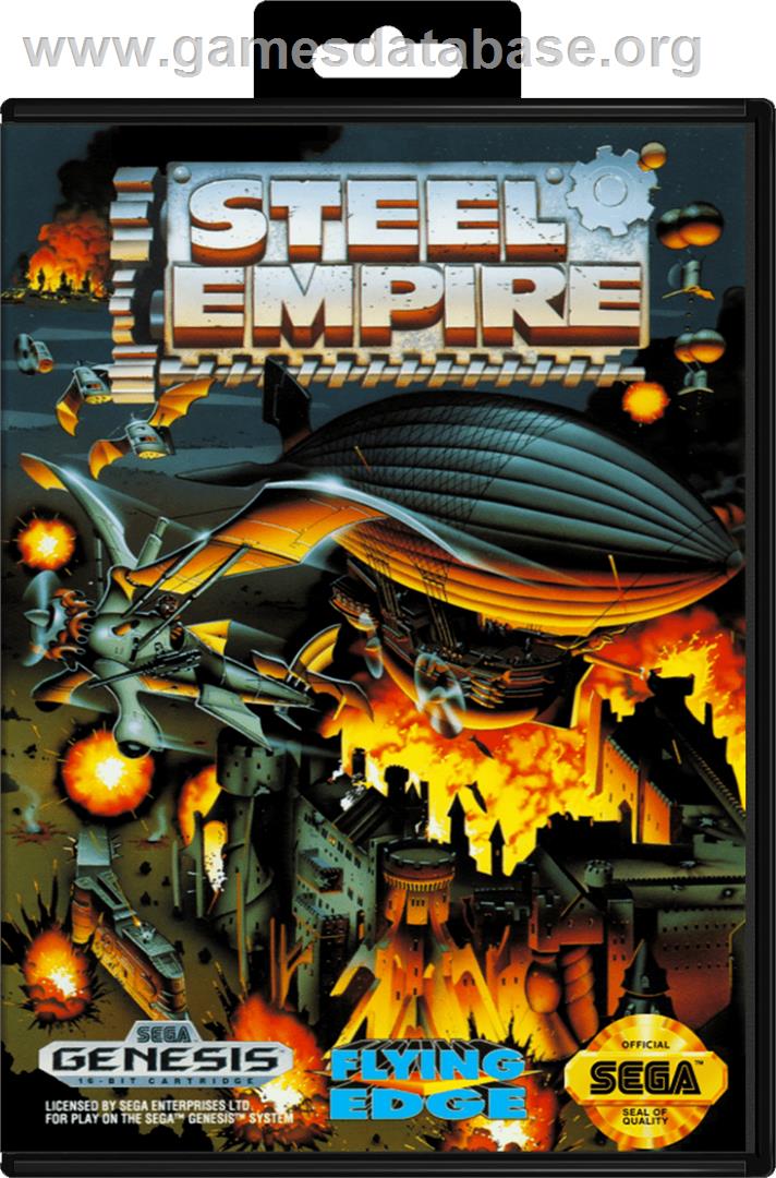 Steel Empire, The - Sega Genesis - Artwork - Box