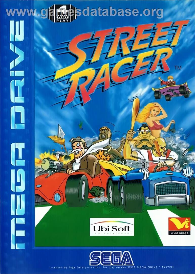 Street Racer - Sega Genesis - Artwork - Box