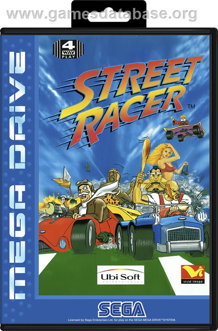Street Racer - Sega Genesis - Artwork - Box