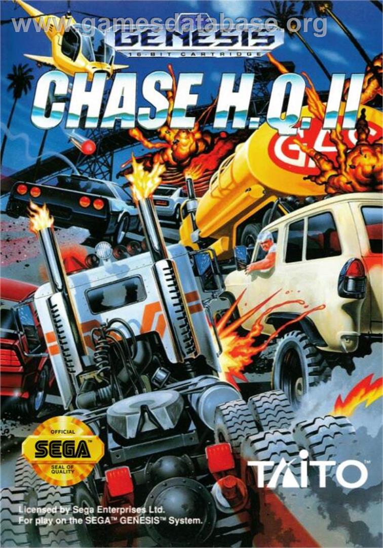 Super H.q. - Sega Genesis - Artwork - Box