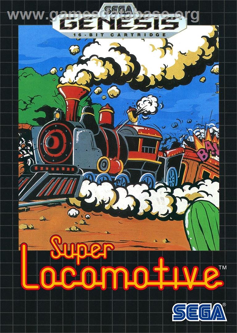 Super Locomotive - Sega Genesis - Artwork - Box