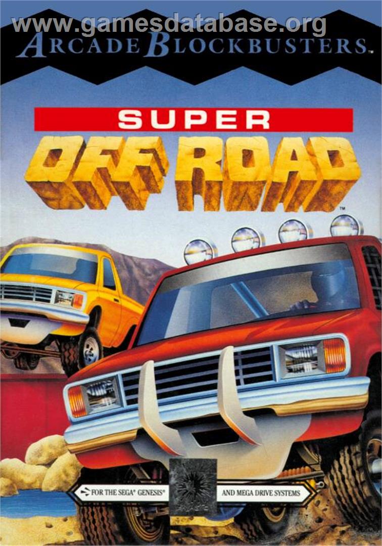Super Off Road - Sega Genesis - Artwork - Box