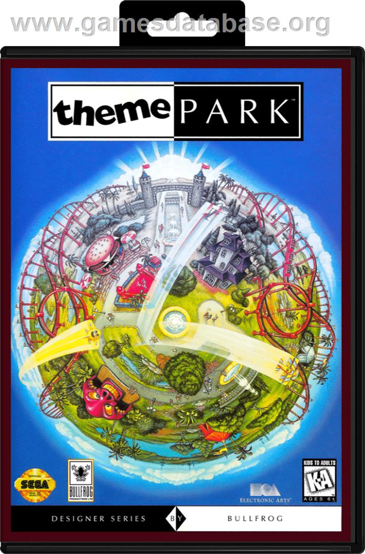 Theme Park - Sega Genesis - Artwork - Box