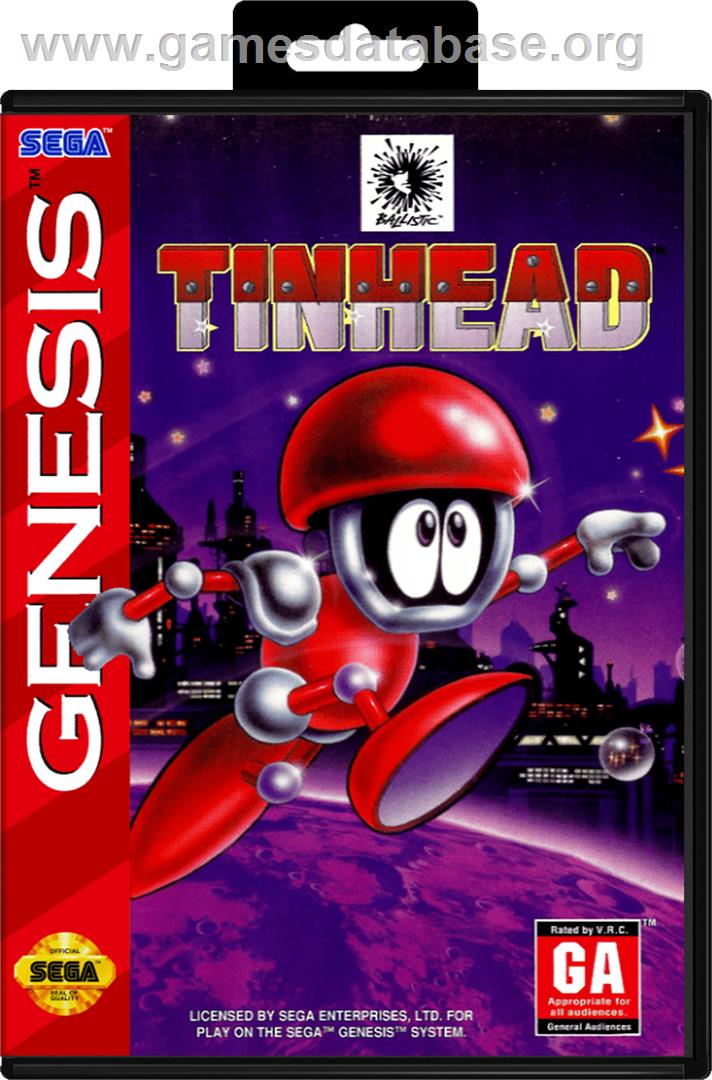 Tin Head - Sega Genesis - Artwork - Box