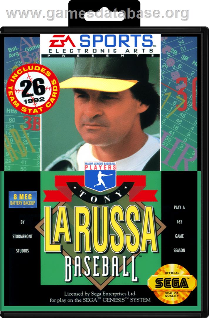 Tony La Russa Baseball - Sega Genesis - NTSC - Brand New (7137