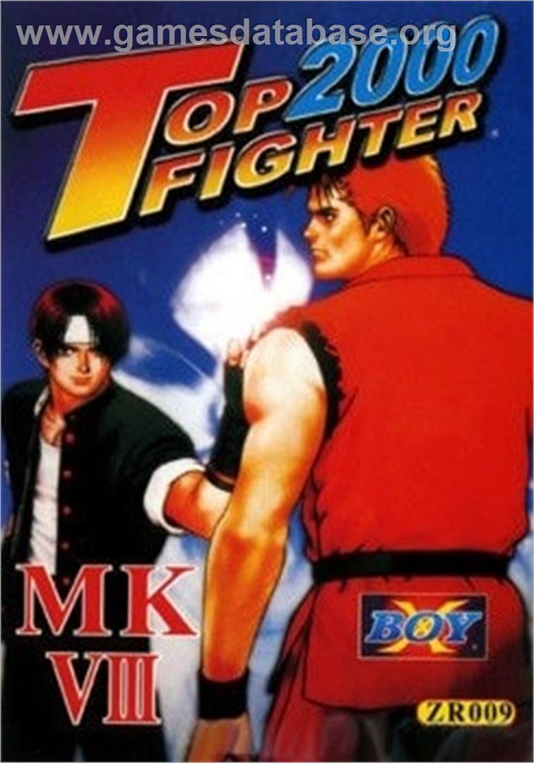 Top Fighter 2000 MK VIII - Sega Genesis - Artwork - Box