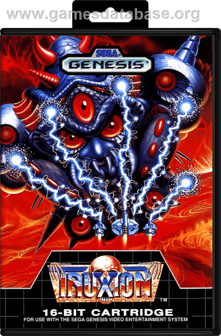 Truxton / Tatsujin - Sega Genesis - Artwork - Box