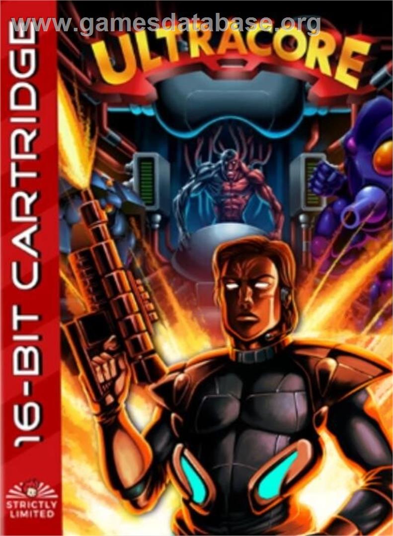 Ultracore - Sega Genesis - Artwork - Box