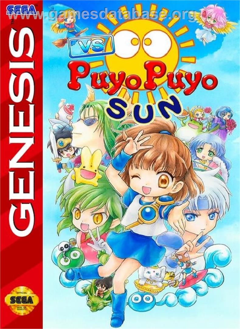 VS Puyo Puyo Sun - Sega Genesis - Artwork - Box