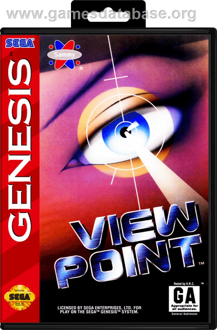 Viewpoint - Sega Genesis - Artwork - Box