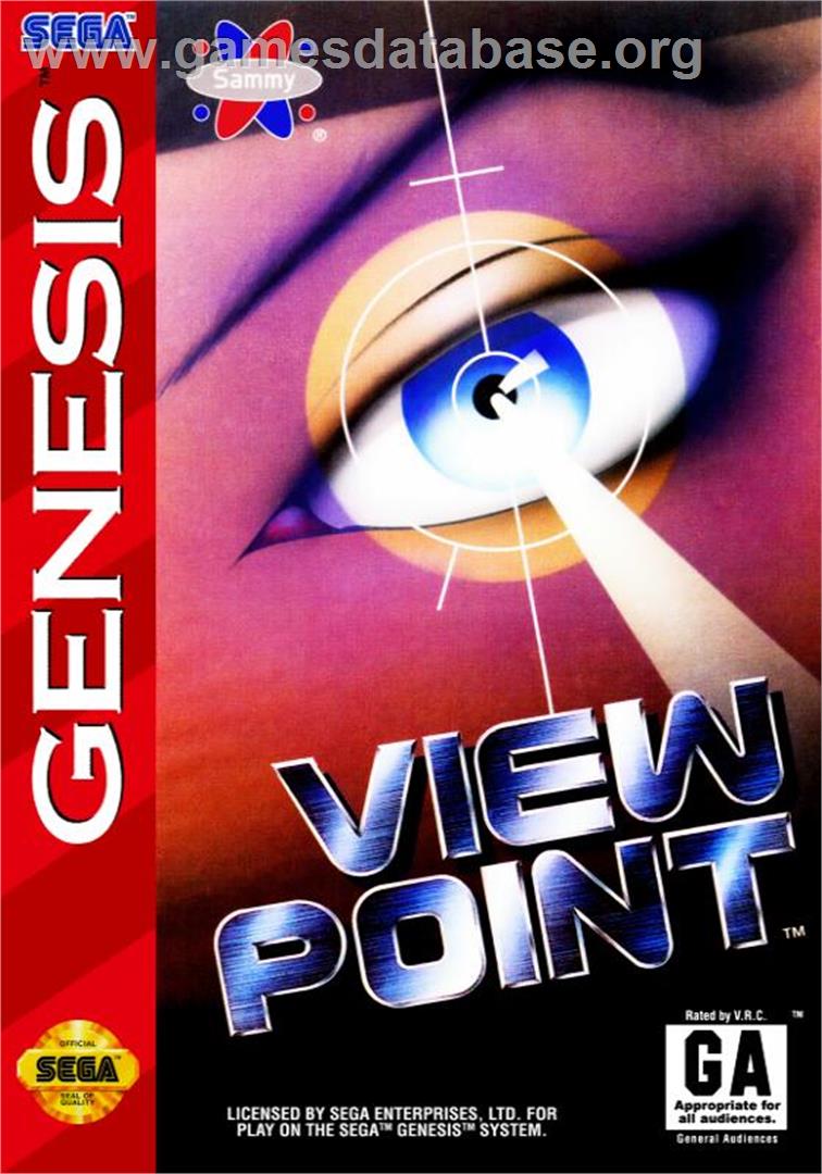 Viewpoint - Sega Genesis - Artwork - Box
