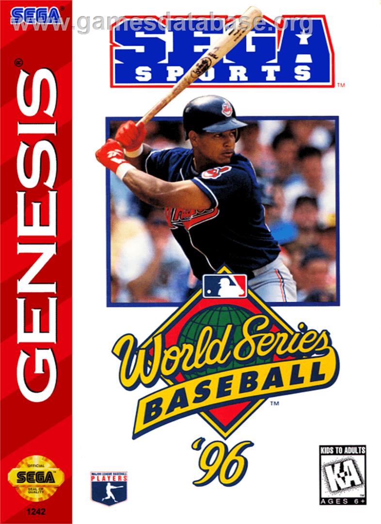 World Series Baseball '96 - Sega Genesis - Artwork - Box