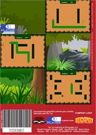 Box back cover for Anaconda on the Sega Genesis.