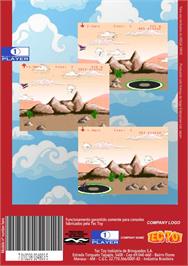 Box back cover for Asa Delta on the Sega Genesis.