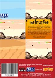 Box back cover for Canhao on the Sega Genesis.