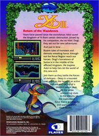 Box back cover for Street Fighter 2' - Special Champion Edition on the Sega Genesis.