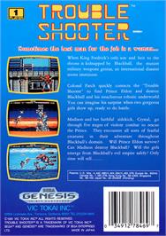 Trouble Shooter Complet Sega Megadrive Genesis