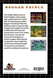 Box back cover for Xin Qi Gai Wang Zi on the Sega Genesis.