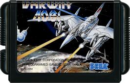 Cartridge artwork for Darwin 4081 on the Sega Genesis.