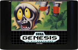 Cartridge artwork for Decap Attack on the Sega Genesis.