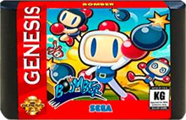 Cartridge artwork for Domine O Territorio on the Sega Genesis.