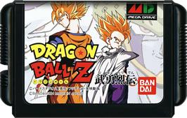 Cartridge artwork for Dragon Ball Z - Buyuu Retsuden on the Sega Genesis.
