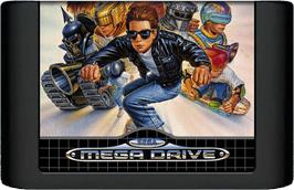 Cartridge artwork for Kid Chameleon on the Sega Genesis.