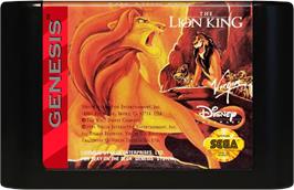 Cartridge artwork for Lion King, The on the Sega Genesis.