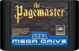 Cartridge artwork for Pagemaster, The on the Sega Genesis.