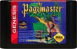 Cartridge artwork for Pagemaster, The on the Sega Genesis.