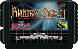 Cartridge artwork for Phantasy Star 2 - Anne's Adventure on the Sega Genesis.