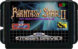 Cartridge artwork for Phantasy Star 2 - Nei's Adventure on the Sega Genesis.