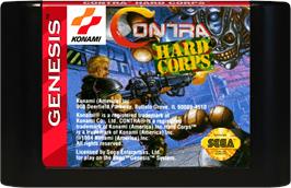 Cartridge artwork for Probotector on the Sega Genesis.