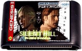 Cartridge artwork for Silent Hill - Genesis on the Sega Genesis.