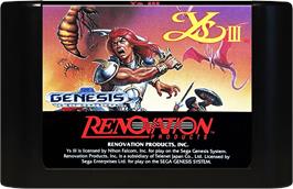 Cartridge artwork for Street Fighter 2' - Special Champion Edition on the Sega Genesis.