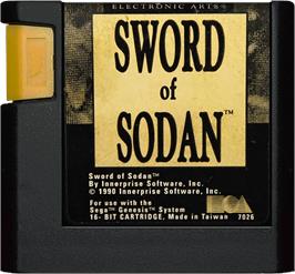 SWORD OF SODAN MEGADRIVE SEGA JAPAN IMPORT COMPLETE IN BOX