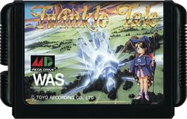 Cartridge artwork for Twinkle Tale on the Sega Genesis.