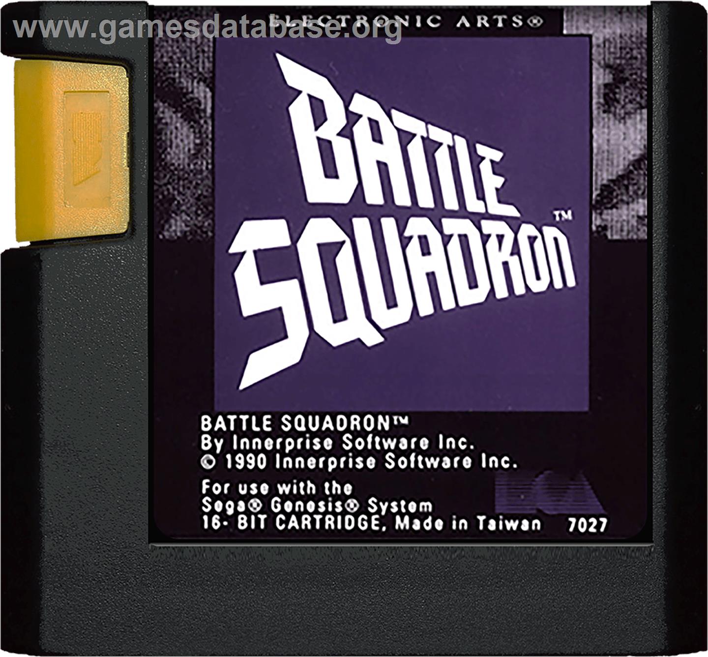 Battle Squadron - Sega Genesis - Artwork - Cartridge