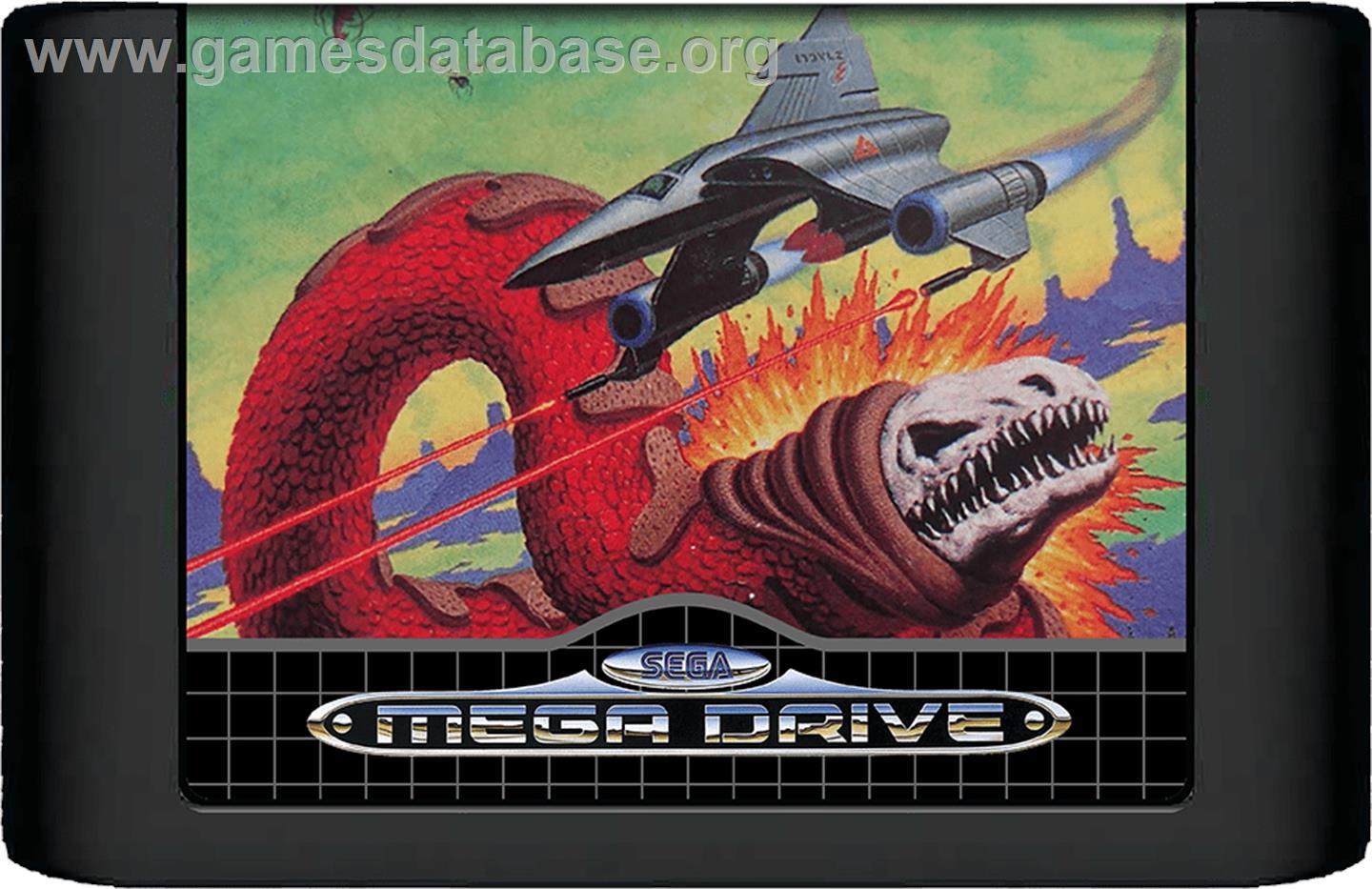 Bio-Hazard Battle - Sega Genesis - Artwork - Cartridge