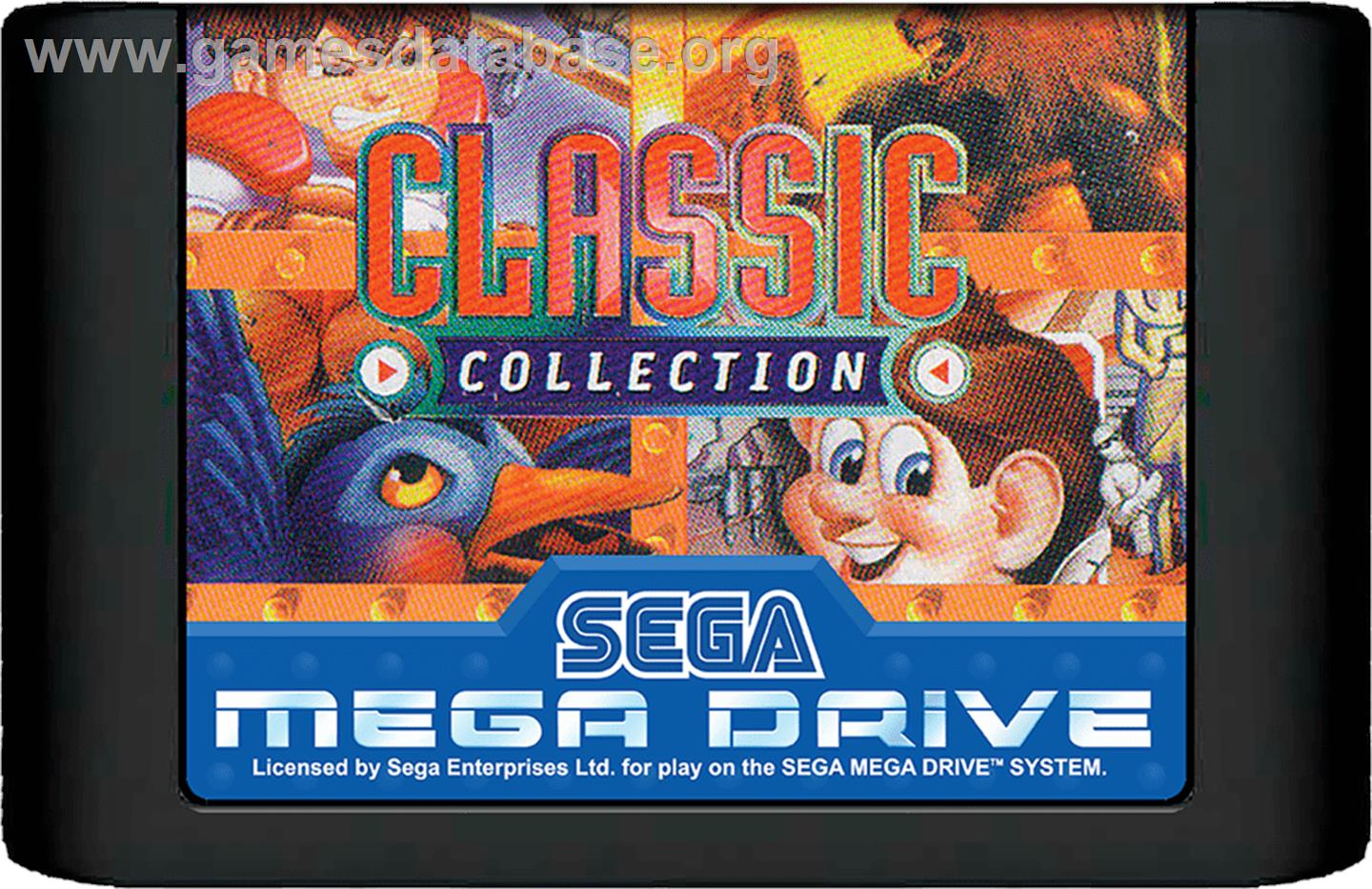 Classic Collection - Sega Genesis - Artwork - Cartridge
