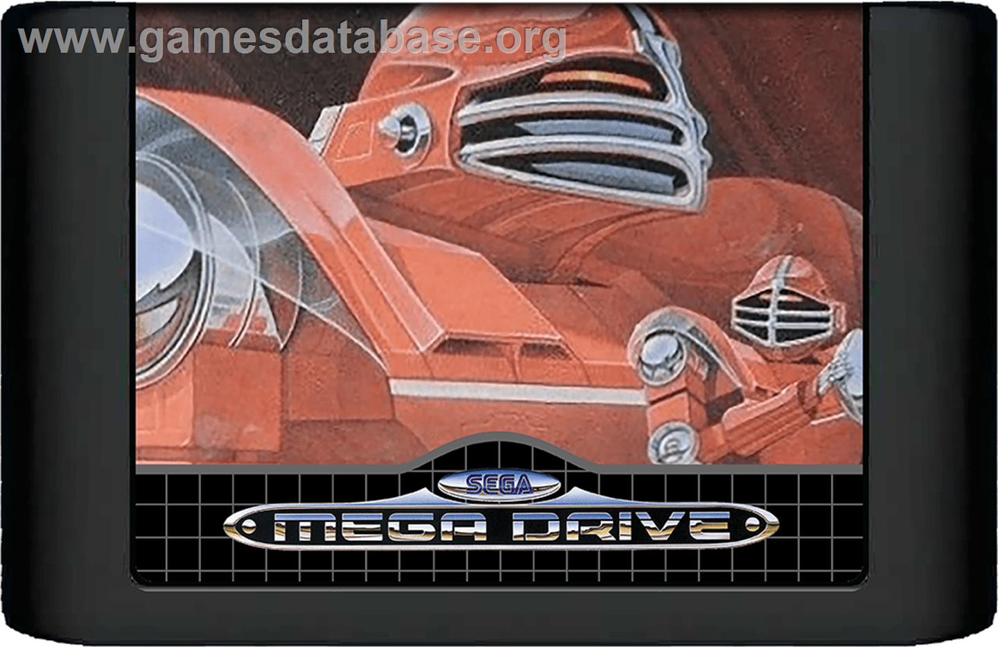 Cyberball - Sega Genesis - Artwork - Cartridge